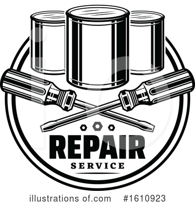 Royalty-Free (RF) Tools Clipart Illustration by Vector Tradition SM - Stock Sample #1610923