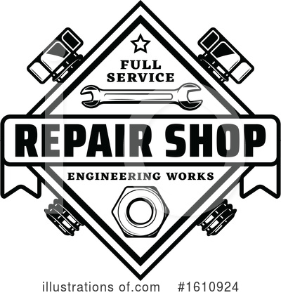Royalty-Free (RF) Tools Clipart Illustration by Vector Tradition SM - Stock Sample #1610924