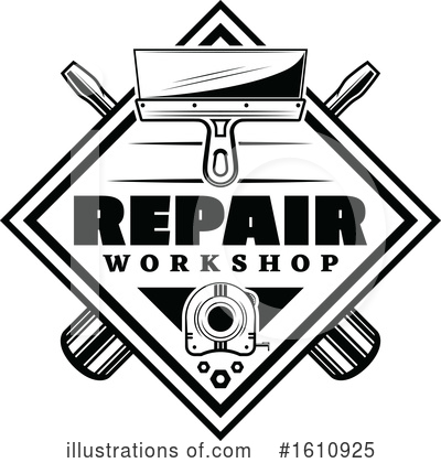 Royalty-Free (RF) Tools Clipart Illustration by Vector Tradition SM - Stock Sample #1610925