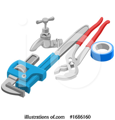 Royalty-Free (RF) Tools Clipart Illustration by Morphart Creations - Stock Sample #1686160