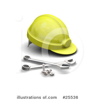 Royalty-Free (RF) Tools Clipart Illustration by KJ Pargeter - Stock Sample #25536