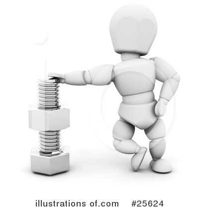 Royalty-Free (RF) Tools Clipart Illustration by KJ Pargeter - Stock Sample #25624
