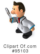 Toon Guy Doctor Clipart #95103 by Julos