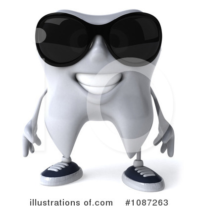 Tooth Character Clipart #1087263 by Julos