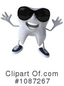 Tooth Character Clipart #1087267 by Julos