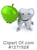 Tooth Character Clipart #1271528 by Julos