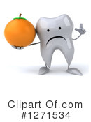Tooth Character Clipart #1271534 by Julos