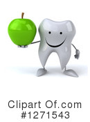 Tooth Character Clipart #1271543 by Julos