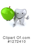 Tooth Character Clipart #1272410 by Julos