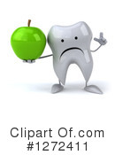 Tooth Character Clipart #1272411 by Julos