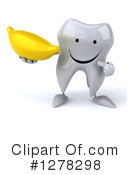 Tooth Character Clipart #1278298 by Julos
