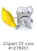 Tooth Character Clipart #1278301 by Julos