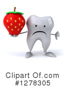 Tooth Character Clipart #1278305 by Julos