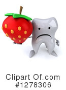 Tooth Character Clipart #1278306 by Julos