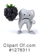 Tooth Character Clipart #1278311 by Julos