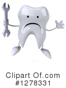 Tooth Character Clipart #1278331 by Julos