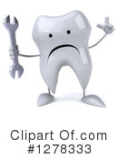 Tooth Character Clipart #1278333 by Julos