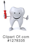 Tooth Character Clipart #1278335 by Julos