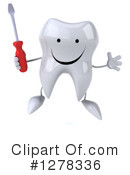 Tooth Character Clipart #1278336 by Julos