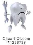 Tooth Character Clipart #1288739 by Julos