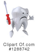 Tooth Character Clipart #1288742 by Julos