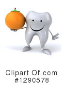 Tooth Character Clipart #1290578 by Julos