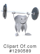 Tooth Character Clipart #1290589 by Julos