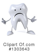 Tooth Character Clipart #1303643 by Julos