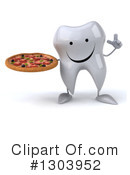 Tooth Character Clipart #1303952 by Julos