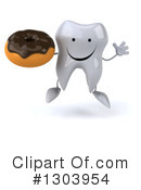 Tooth Character Clipart #1303954 by Julos