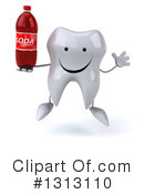Tooth Character Clipart #1313110 by Julos