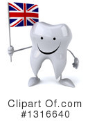 Tooth Character Clipart #1316640 by Julos