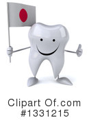 Tooth Character Clipart #1331215 by Julos