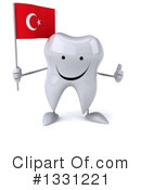 Tooth Character Clipart #1331221 by Julos