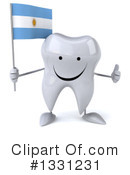 Tooth Character Clipart #1331231 by Julos