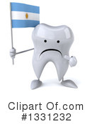 Tooth Character Clipart #1331232 by Julos