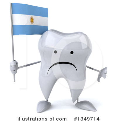 Tooth Character Clipart #1349714 by Julos