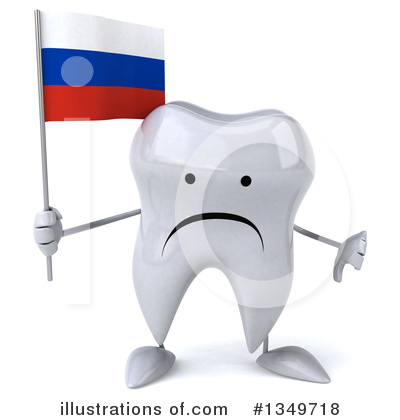 Tooth Character Clipart #1349718 by Julos