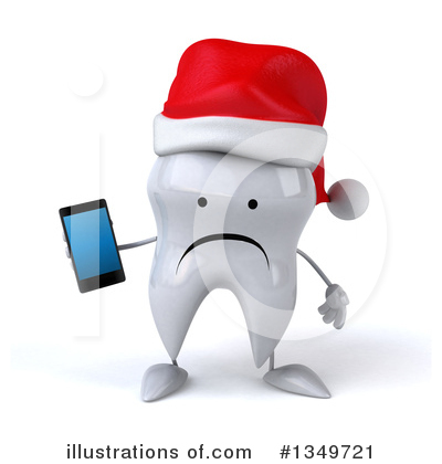 Christmas Tooth Clipart #1349721 by Julos