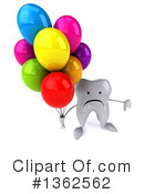 Tooth Character Clipart #1362562 by Julos