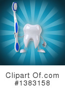 Tooth Character Clipart #1383158 by Julos