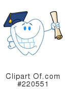 Tooth Character Clipart #220551 by Hit Toon