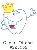 Tooth Character Clipart #220552 by Hit Toon