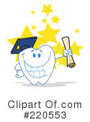 Tooth Character Clipart #220553 by Hit Toon