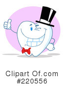 Tooth Character Clipart #220556 by Hit Toon