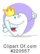 Tooth Character Clipart #220557 by Hit Toon