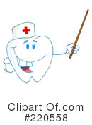 Tooth Character Clipart #220558 by Hit Toon