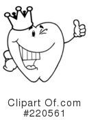 Tooth Character Clipart #220561 by Hit Toon