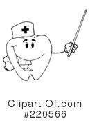 Tooth Character Clipart #220566 by Hit Toon