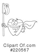 Tooth Character Clipart #220567 by Hit Toon